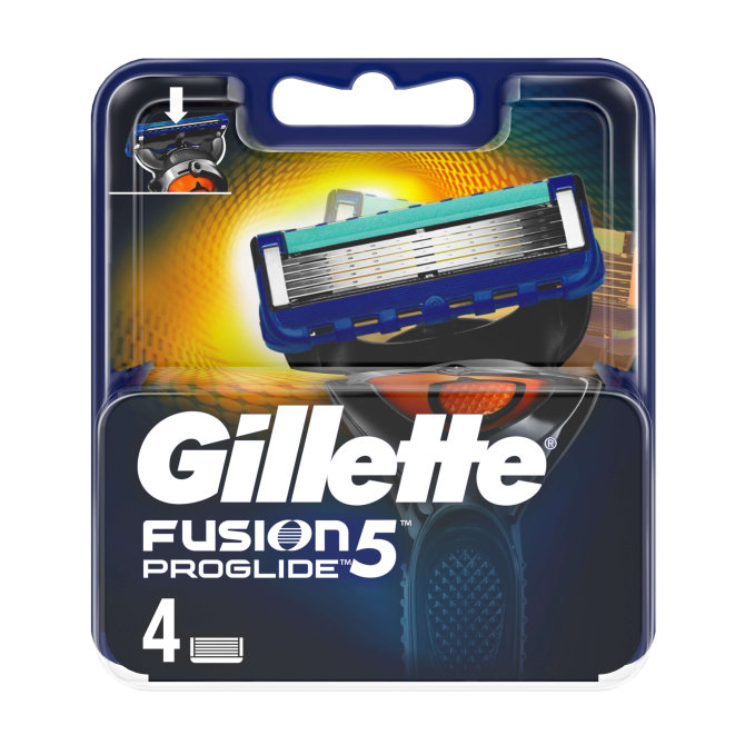 Proizvod Gillette Fusion proglide zamjenske britvice 4 komada brenda Gillette