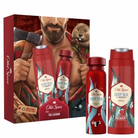 Proizvod Old Spice Lumberjack poklon paket dezodorans u stiku + gel za tuširanje brenda Old Spice