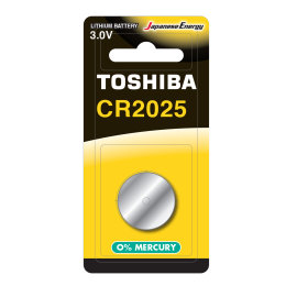 Proizvod Toshiba gumbaste baterije CR2025 brenda Toshiba