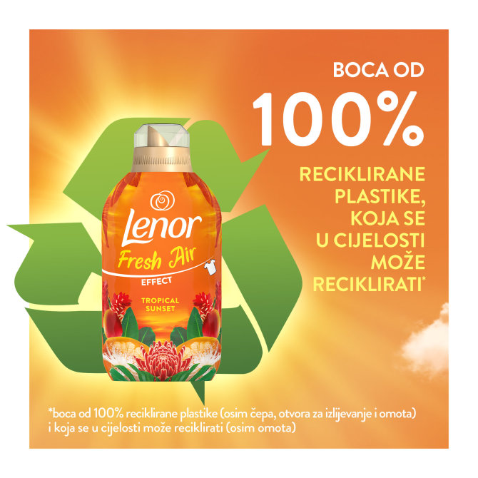 Proizvod Lenor Tropical Sunset omekšivač 462 ml za 33 pranja brenda Lenor