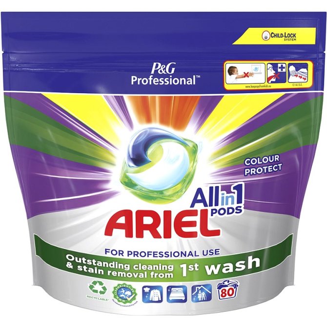 Proizvod Ariel professional All in 1 tablete color 80 pranja brenda Ariel
