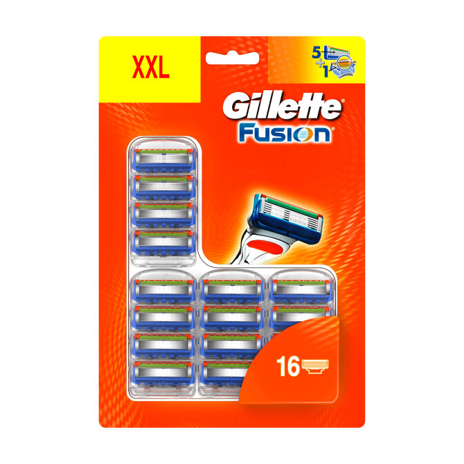 Proizvod Gillette Fusion zamjenske britvice 16 komada brenda Gillette
