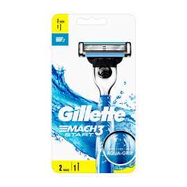 Proizvod Gillette Mach3 start brijač + zamjenske britvice 2 komada brenda Gillette