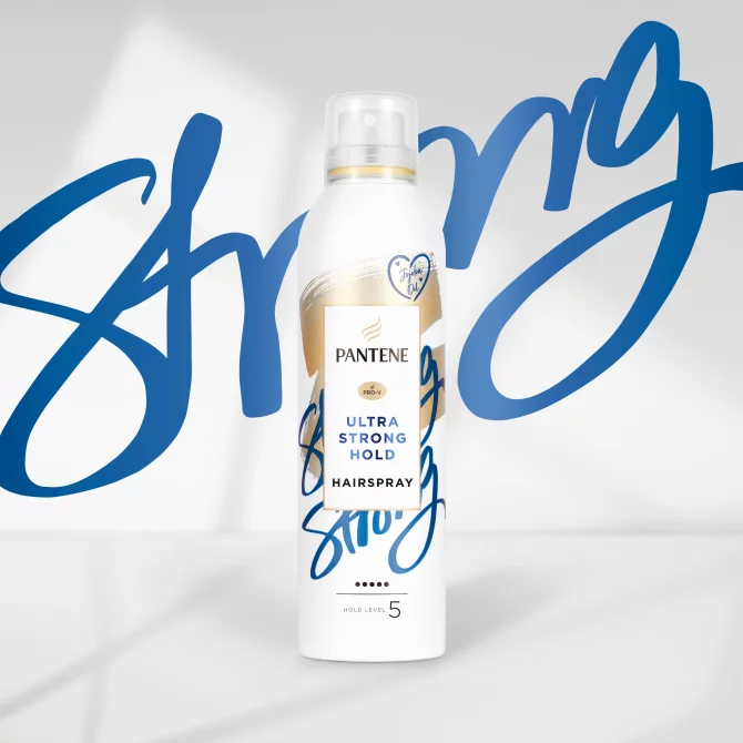 Pantene Pro-V Ultra Strong Hold – Lak za kosu s uljem jojobe, 250 ml