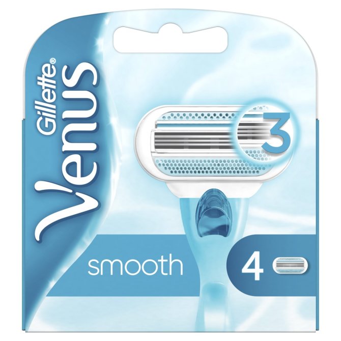 Proizvod Gillette Venus Smooth zamjenske britvice 4 komada brenda Gillette