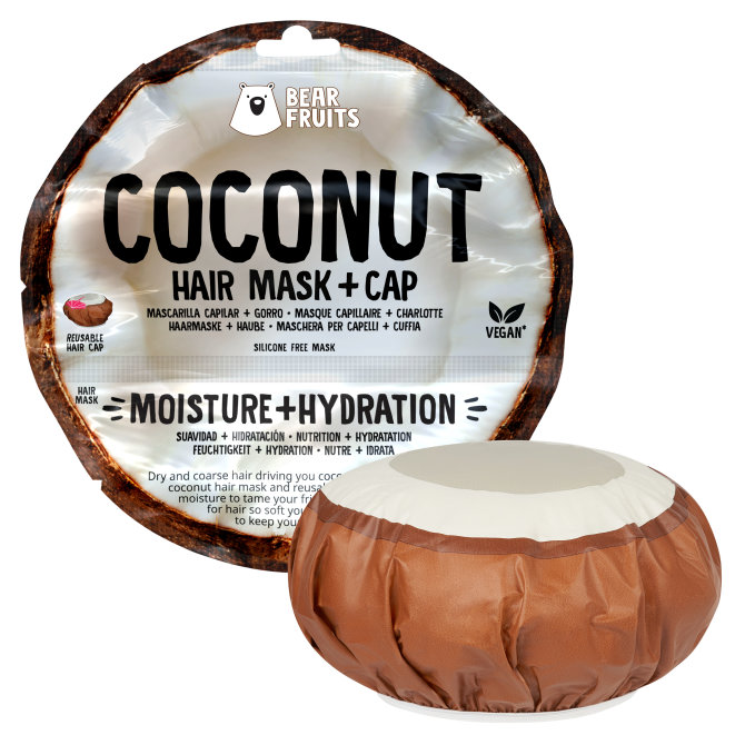 Proizvod Bear Fruits Coconut hidratantna maska za kosu + kapa za kosu, 20 ml brenda Bear Fruits