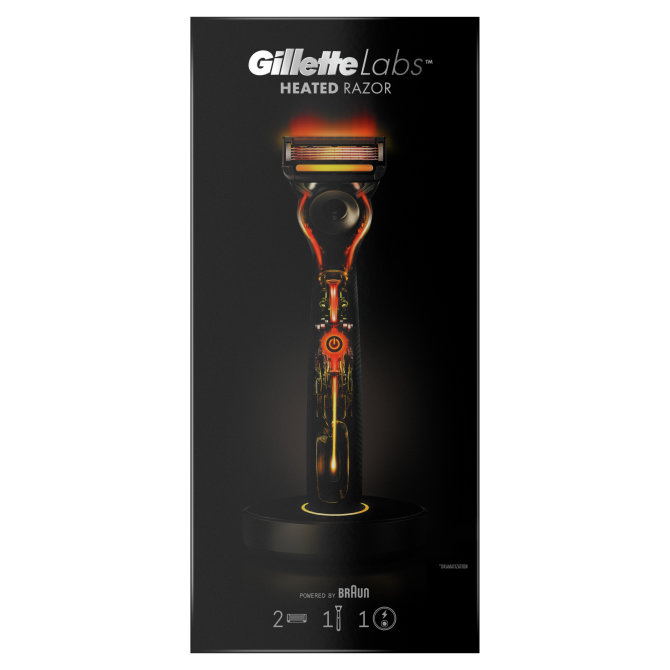 Proizvod GilletteLabs, Zagrijani Brijač Za Muškarce Početni Komplet brenda Gillette