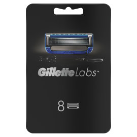 Proizvod Gillette Labs zagrijani brijač za muškarce - 8 zamjenskih britvica brenda Gillette