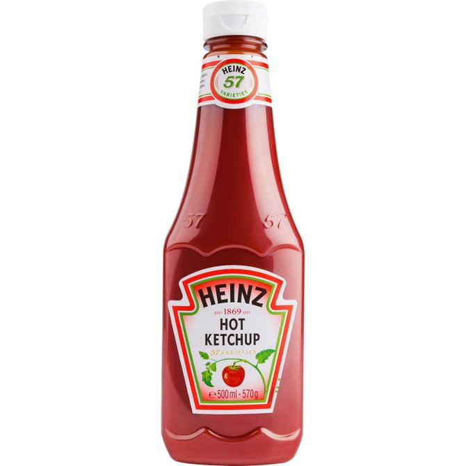 Proizvod Heinz ketchup ljuti 570 g brenda Heinz