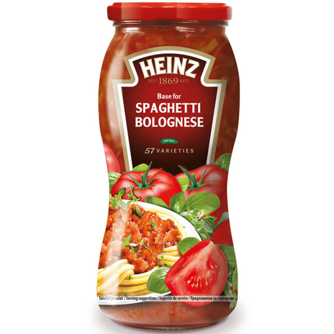 Proizvod Heinz umak za tjesteninu bolognese 500 g brenda Heinz