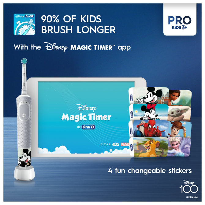 Proizvod Oral-B električna zubna četkica Pro Kids Disney s putnom torbicom brenda Oral-B