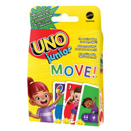 Proizvod Uno Junior karte s aktivnostima brenda Mattel društvene igre