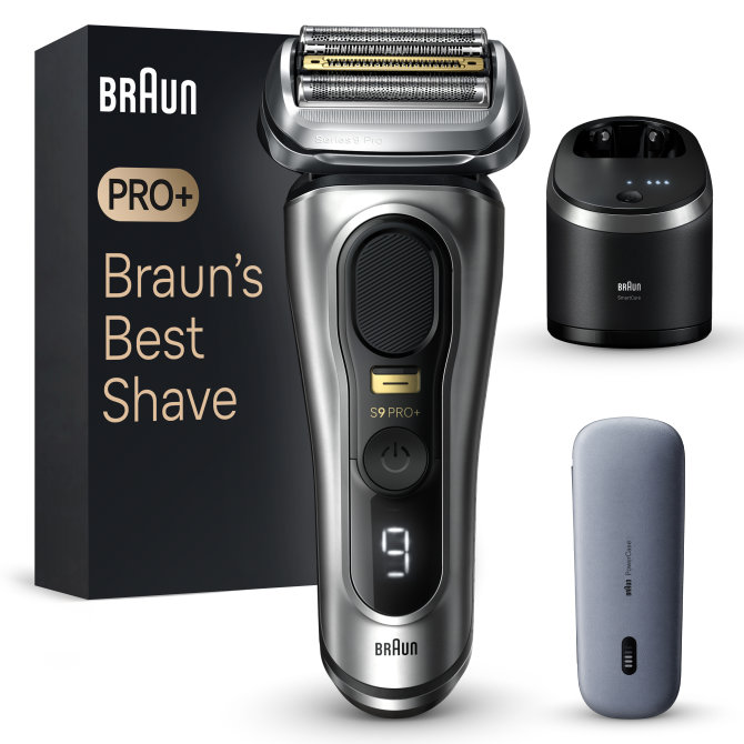 Proizvod Braun Series 9 PRO+ 9577cc brijaći aparat 6u1, SmartCare Center i PowerCase - srebrni brenda Braun
