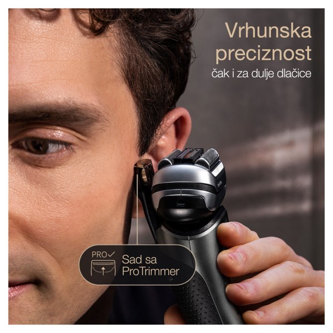 Proizvod Braun Series 9 PRO+ 9565cc brijaći aparat 6u1 SmartCare Center - grafitno sivi brenda Braun
