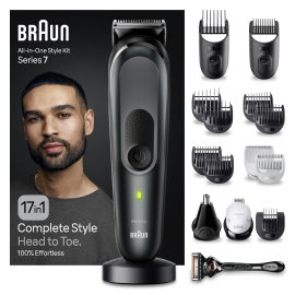 Proizvod Braun Series 7 7491 All-In-One Style Kit 17-u-1 za bradu, kosu i tijelo brenda Braun