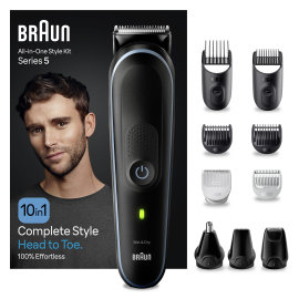 Proizvod Braun Series 5 5445 All-In-One Style Kit 10u1 za uređivanje brade, kose i tijela brenda Braun