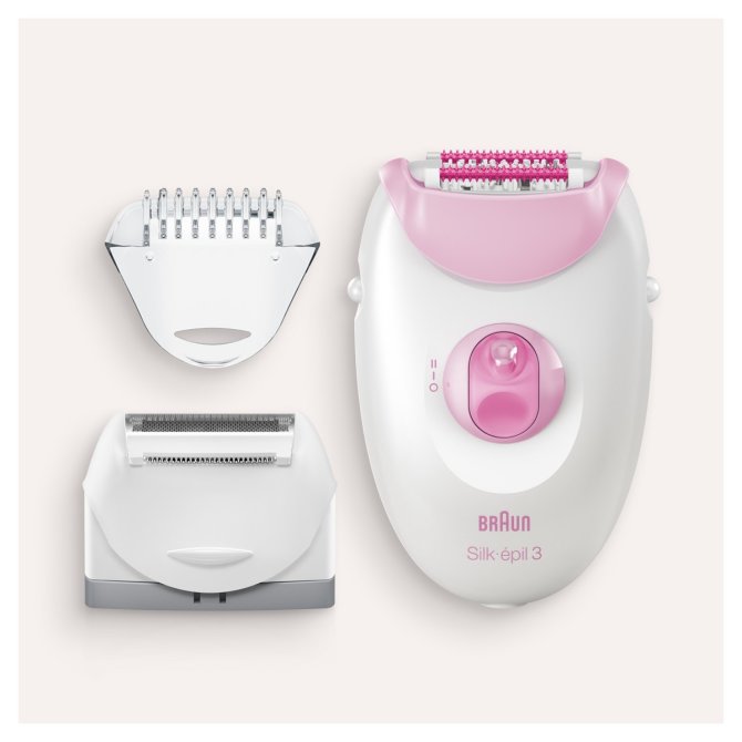 Proizvod Braun Silk-épil 3-270 epilator za dugotrajne rezultate s brijaćom glavom i trimerom brenda Braun
