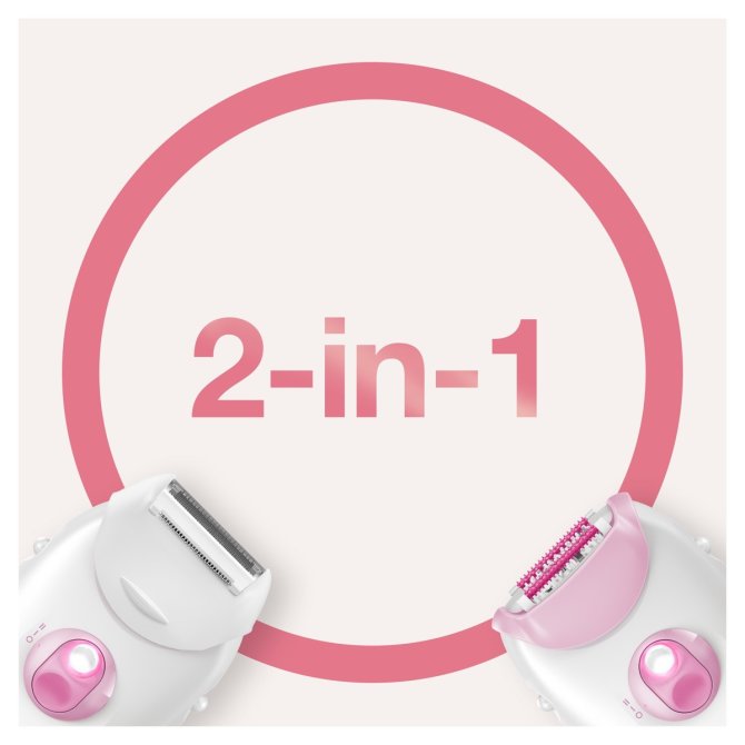 Proizvod Braun Silk-épil 3-270 epilator za dugotrajne rezultate s brijaćom glavom i trimerom brenda Braun