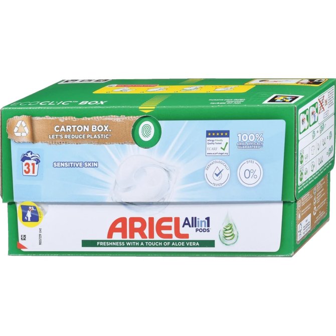 Proizvod Ariel Sensitive gel kapsule 31 komada za 31 pranja brenda Ariel