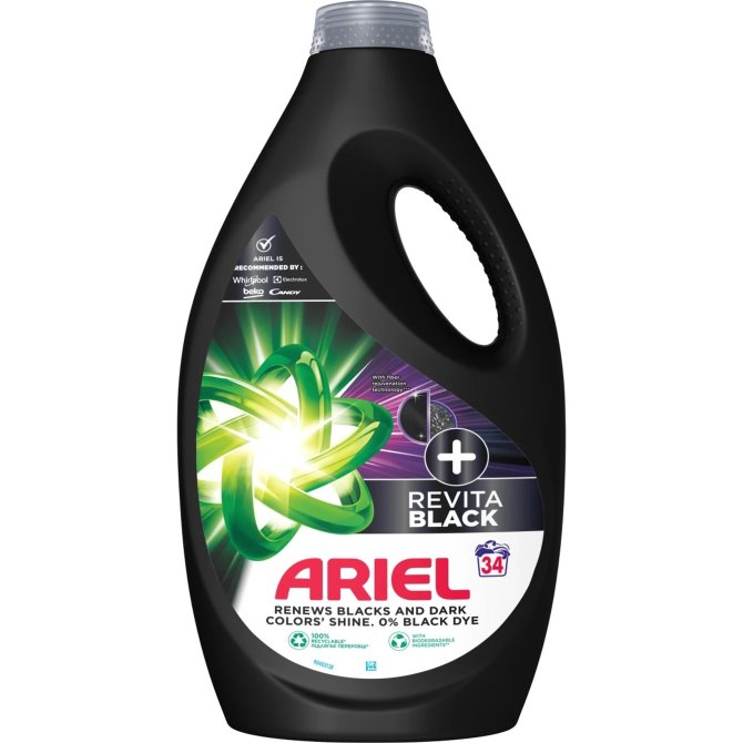 Proizvod Ariel+ Revita Black tekući deterdžent 34 pranja/1.7L brenda Ariel