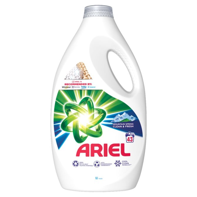 Proizvod Ariel Mountain Spring tekući deterdžent 43 pranja/2.15L brenda Ariel