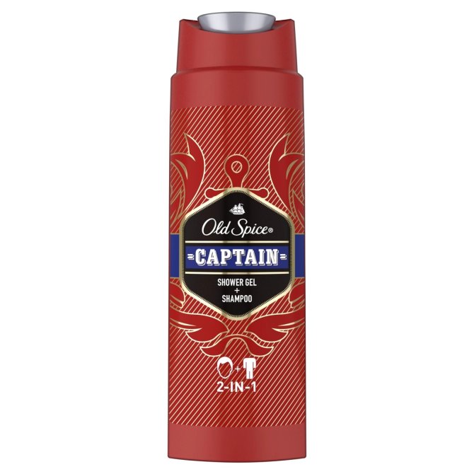 Proizvod Old Spice Captain gel za tuširanje i šampon 250 ml brenda Old Spice