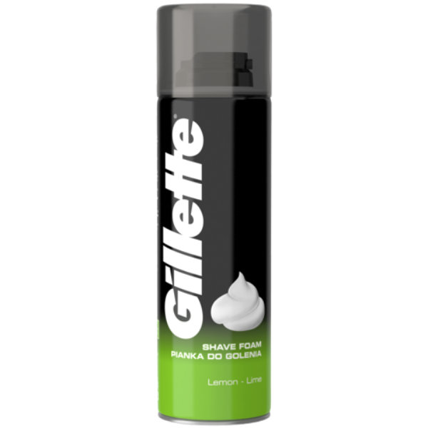 Proizvod Gillette Clasic Lime pjena za brijanje 200 ml brenda Gillette