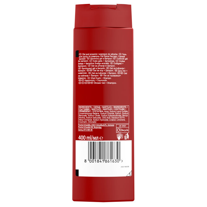Proizvod Old Spice Restart gel za tuširanje 400 ml brenda Old Spice