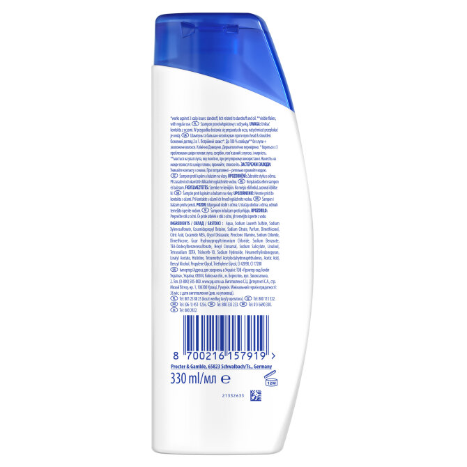 Proizvod H&S Classic Clean šampon za kosu 2u1 360 ml brenda H&S