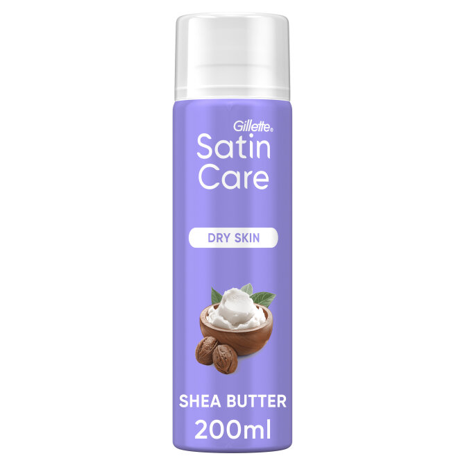 Proizvod Gillette Satin Care Dry Skin Shea Butter gel za brijanje 200 ml brenda Gillette