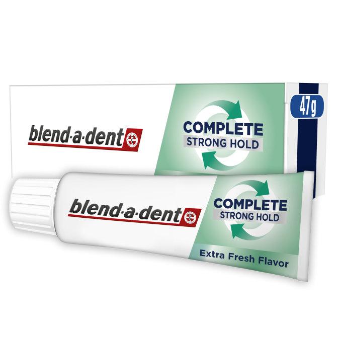 Proizvod Blend-a-dent Complete krema za učvrščivanje zubnih proteza Fresh 47 g brenda Blend- a- dent