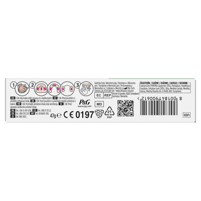 Proizvod Blend-a-dent Complete krema za učvrščivanje zubnih proteza Fresh 47 g brenda Blend- a- dent