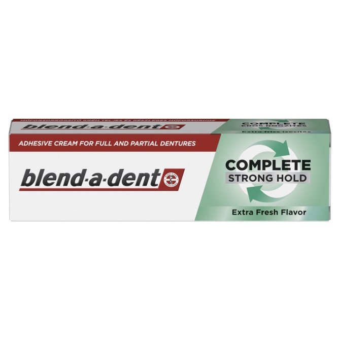Proizvod Blend-a-dent Complete krema za učvrščivanje zubnih proteza Fresh 47 g brenda Blend- a- dent