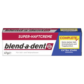 Proizvod Blend-a-dent Complete krema za učvrščivanje zubnih proteza Original 47 g brenda Blend- a- dent