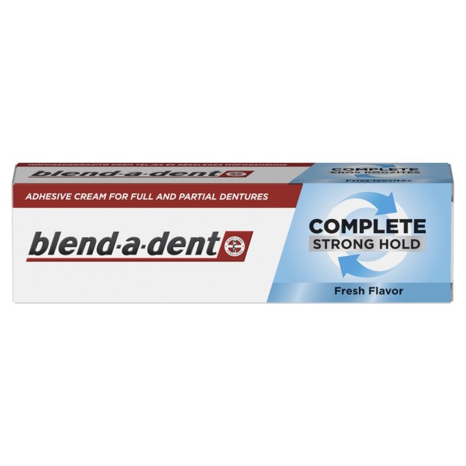Proizvod Blend-a-dent Complete krema za učvrščivanje zubnih proteza Original 47 g brenda Blend- a- dent