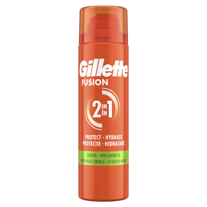 Proizvod Gillette Sensitive gel za brijanje s bademovim uljem 200 ml brenda Gillette