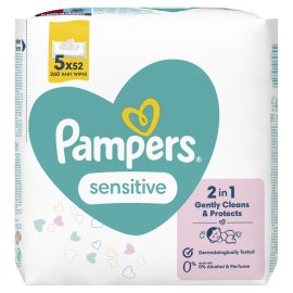 Proizvod Pampers vlažne maramice Sensitive 5x52 brenda Pampers