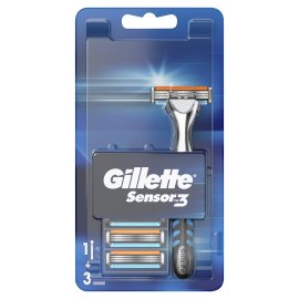 Proizvod Gillette Sensor3 brijač s zamjenskim britvicama 3 kom brenda Gillette