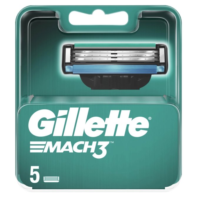 Proizvod Gillette Mach3 zamjenske britvice 5 kom brenda Gillette