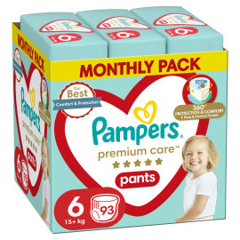 Proizvod Pampers pelene-gaćice Premium Care veličina 6 (15+kg) 93 kom brenda Pampers