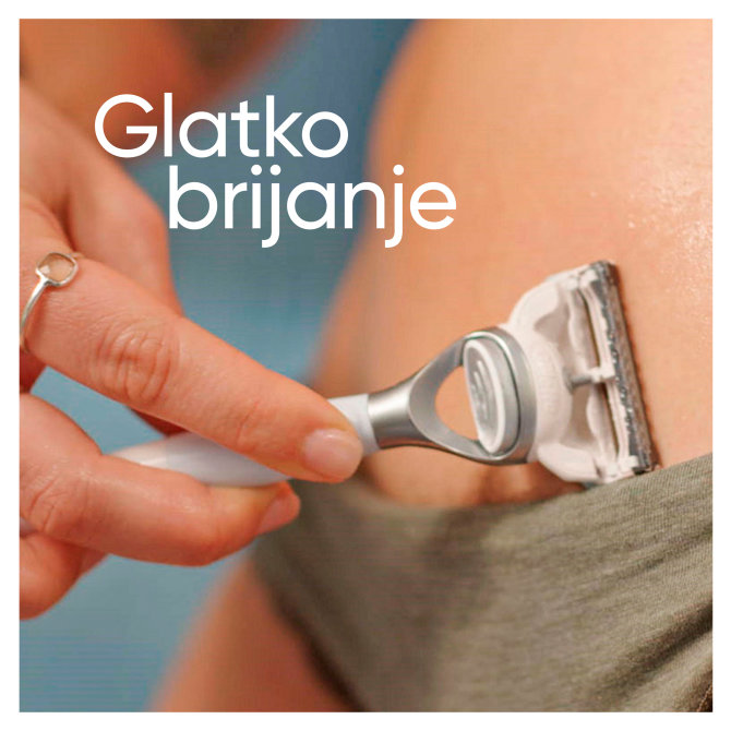 Proizvod Gillette Venus Satin Care brijač s zamjenskom britvicom brenda Gillette
