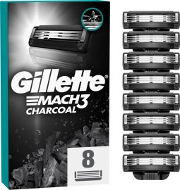 Proizvod Gillette Mach3 Charcoal zamjenske britvice 8 kom brenda Gillette
