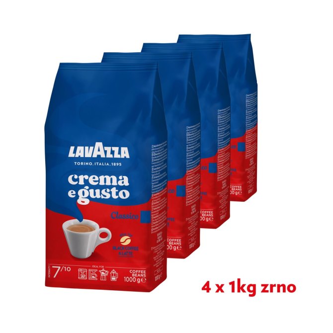 Proizvod Lavazza kava u zrnu Crema e Gusto classico - 4x1kg brenda Lavazza