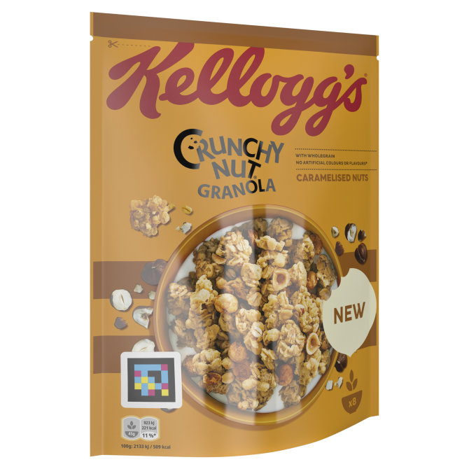 Proizvod Kellogg's crunchy nut granola caramelised nuts 380 g brenda Kellogg's
