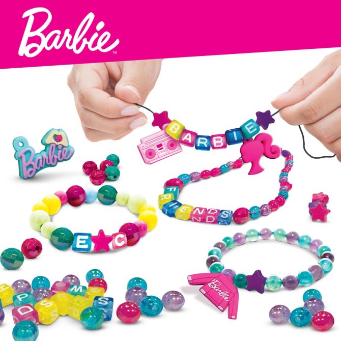 Proizvod Barbie modni nakit u torbici brenda Lisciani