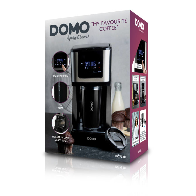 Proizvod Domo aparat za kavu + putna šalica 1.25 L brenda Domo