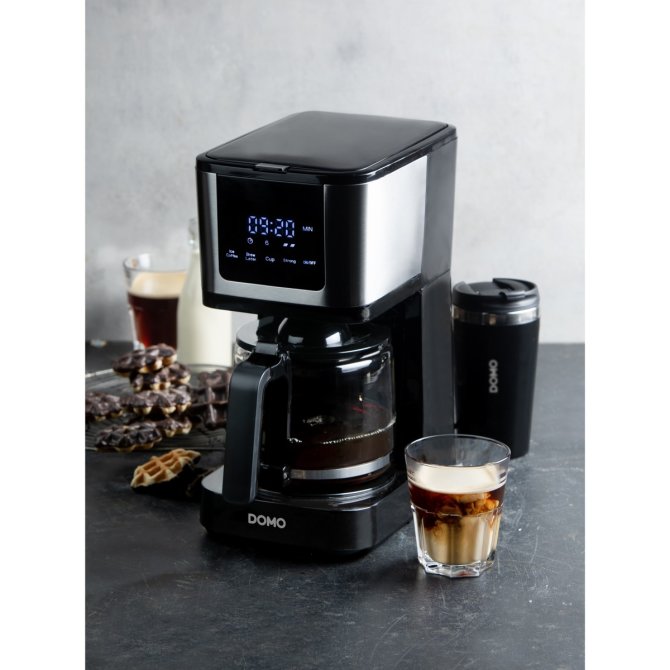Proizvod Domo aparat za kavu + putna šalica 1.25 L brenda Domo