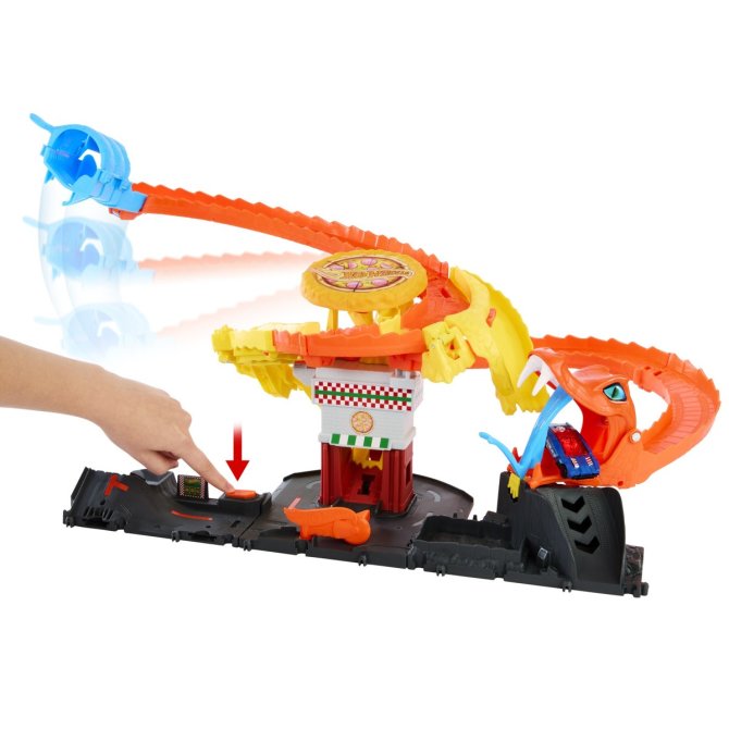 Proizvod Hot Wheels City zmija i pizzerija set ​ brenda Hot Wheels