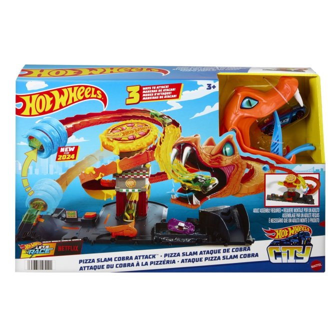 Proizvod Hot Wheels City zmija i pizzerija set ​ brenda Hot Wheels