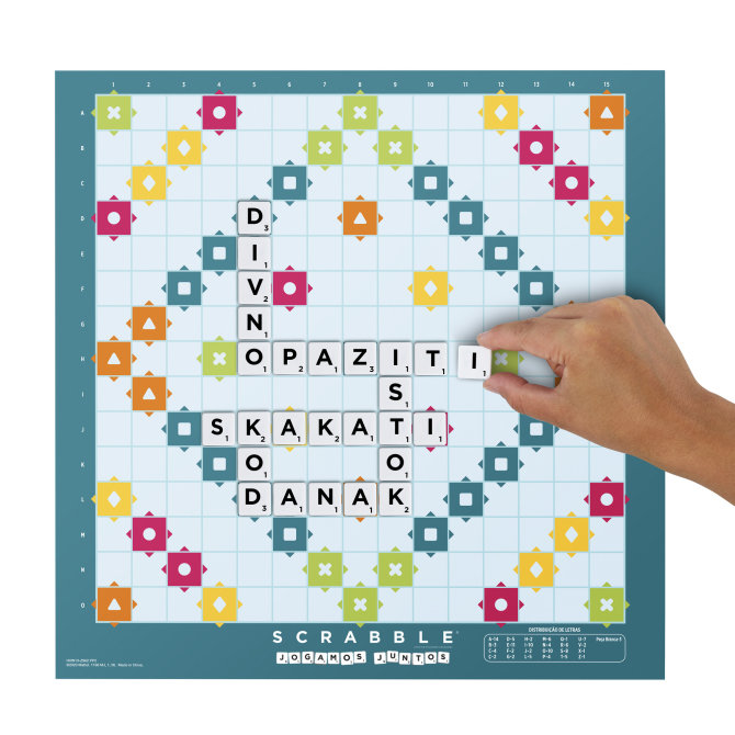 Proizvod Scrabble Together 2u1 brenda Mattel društvene igre